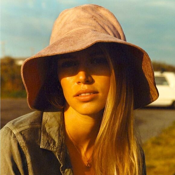Anthropologie Accessories - Janelle sueded bucket hat NWOT